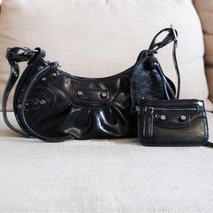 *NEW* LA CAGOLE XS STYLE BAG - BLACK